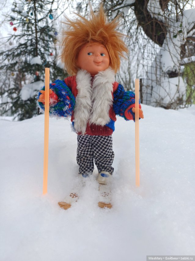 Рыжий лыжник ⛷ — Винтажные куклы ГДР (Немки): Бигги (фото 4)