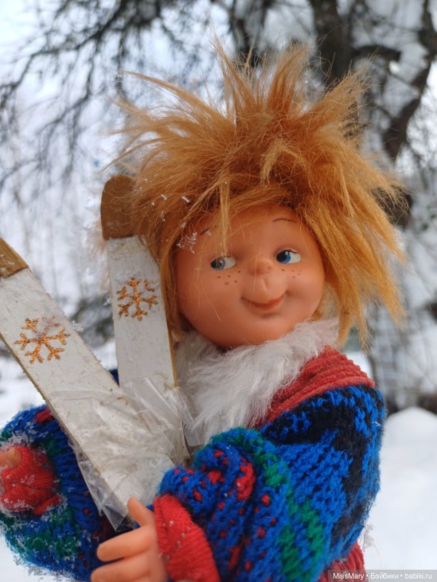 Рыжий лыжник ⛷ — Винтажные куклы ГДР (Немки): Бигги