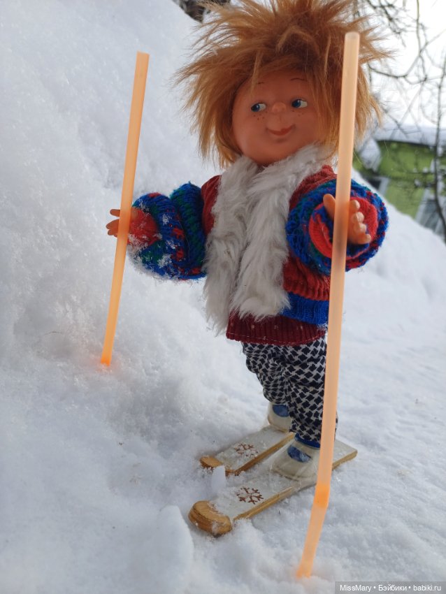 Рыжий лыжник ⛷ — Винтажные куклы ГДР (Немки): Бигги (фото 10)