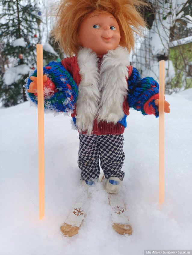 Рыжий лыжник ⛷ — Винтажные куклы ГДР (Немки): Бигги (фото 5)