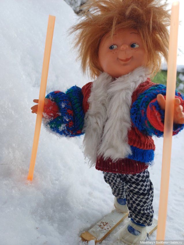 Рыжий лыжник ⛷ — Винтажные куклы ГДР (Немки): Бигги