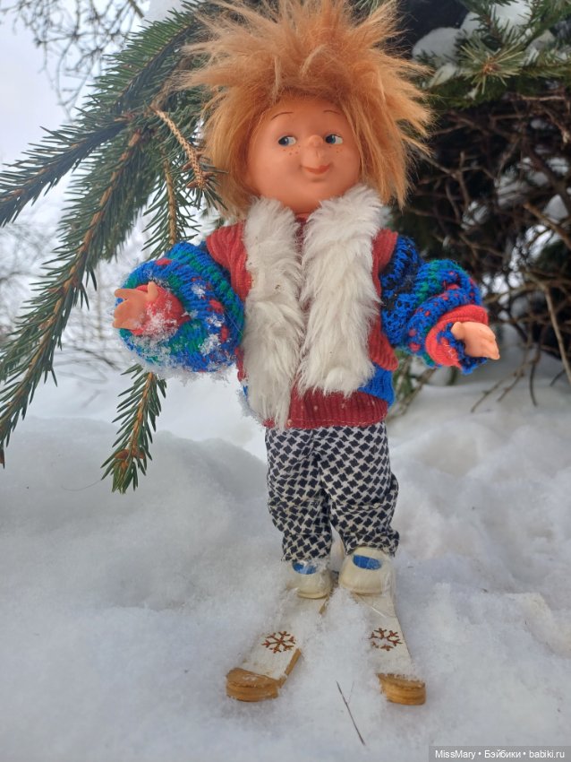 Рыжий лыжник ⛷ — Винтажные куклы ГДР (Немки): Бигги