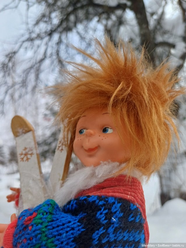 Рыжий лыжник ⛷ — Винтажные куклы ГДР (Немки): Бигги