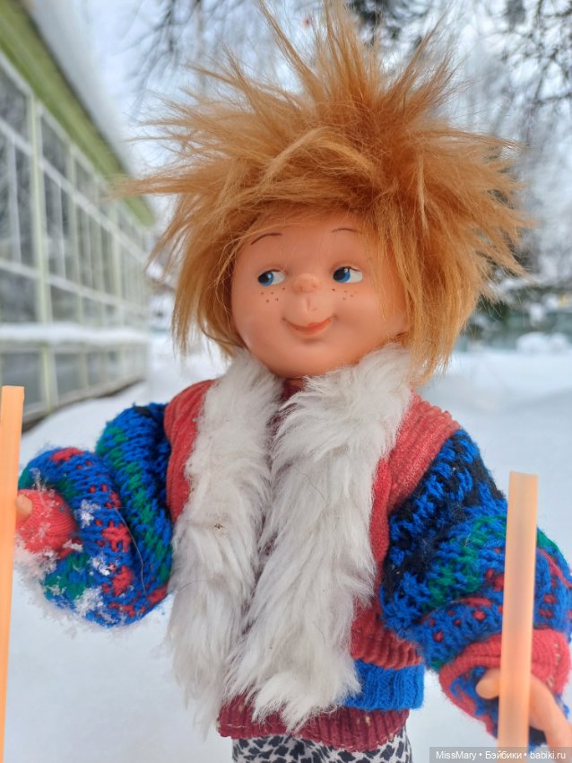 Рыжий лыжник ⛷ — Винтажные куклы ГДР (Немки): Бигги (фото 6)