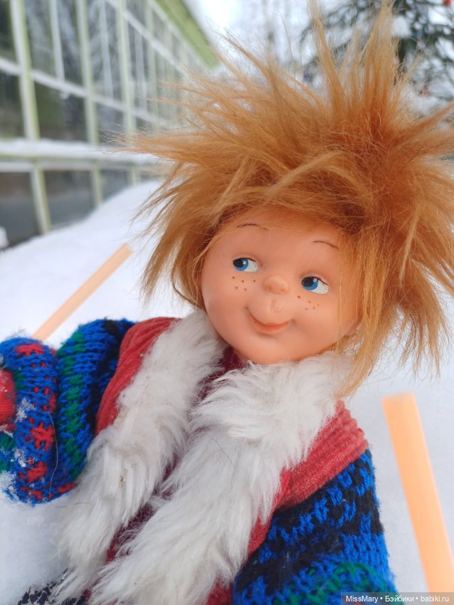 Рыжий лыжник ⛷ — Винтажные куклы ГДР (Немки): Бигги (фото 8)