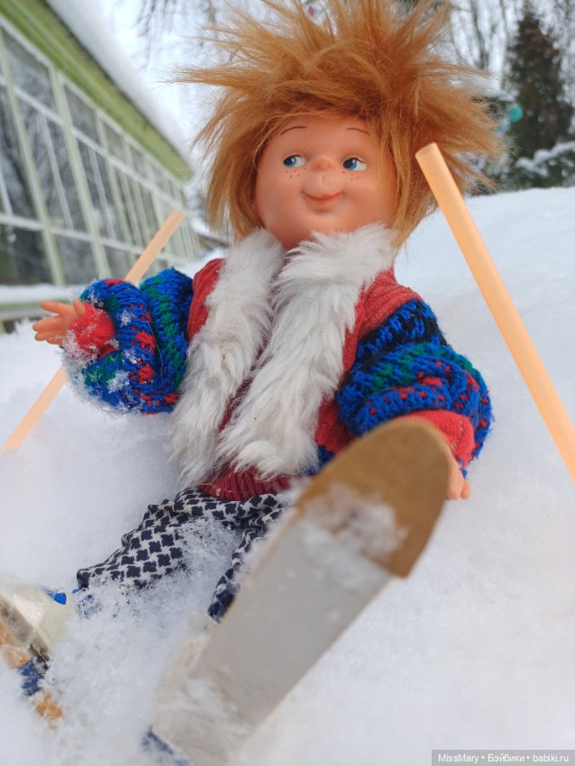 Рыжий лыжник ⛷ — Винтажные куклы ГДР (Немки): Бигги (фото 9)