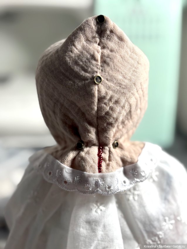 Шью на антикварную куклу 🧵 (фото 5)