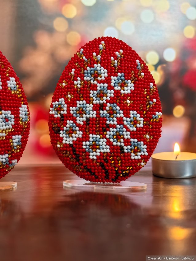 Ангелочки. Вышивка бисером (фото 6)