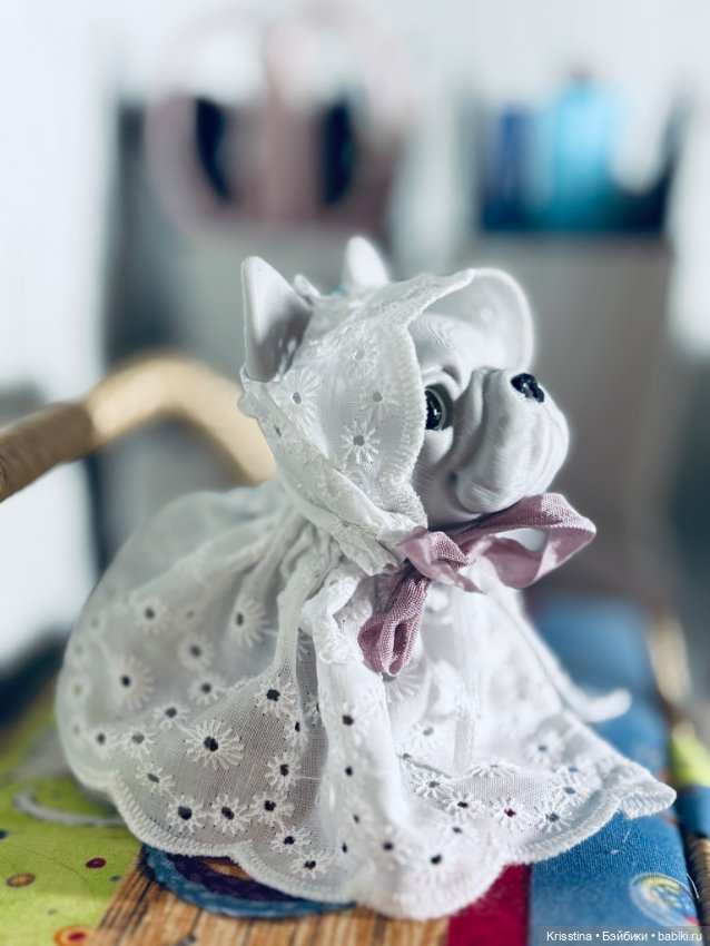 Шью в антикварном стиле ,на собачку 🧵 (фото 10)