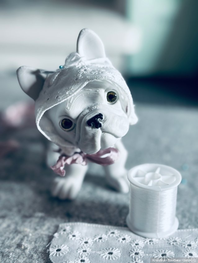 Шью в антикварном стиле ,на собачку 🧵 (фото 4)