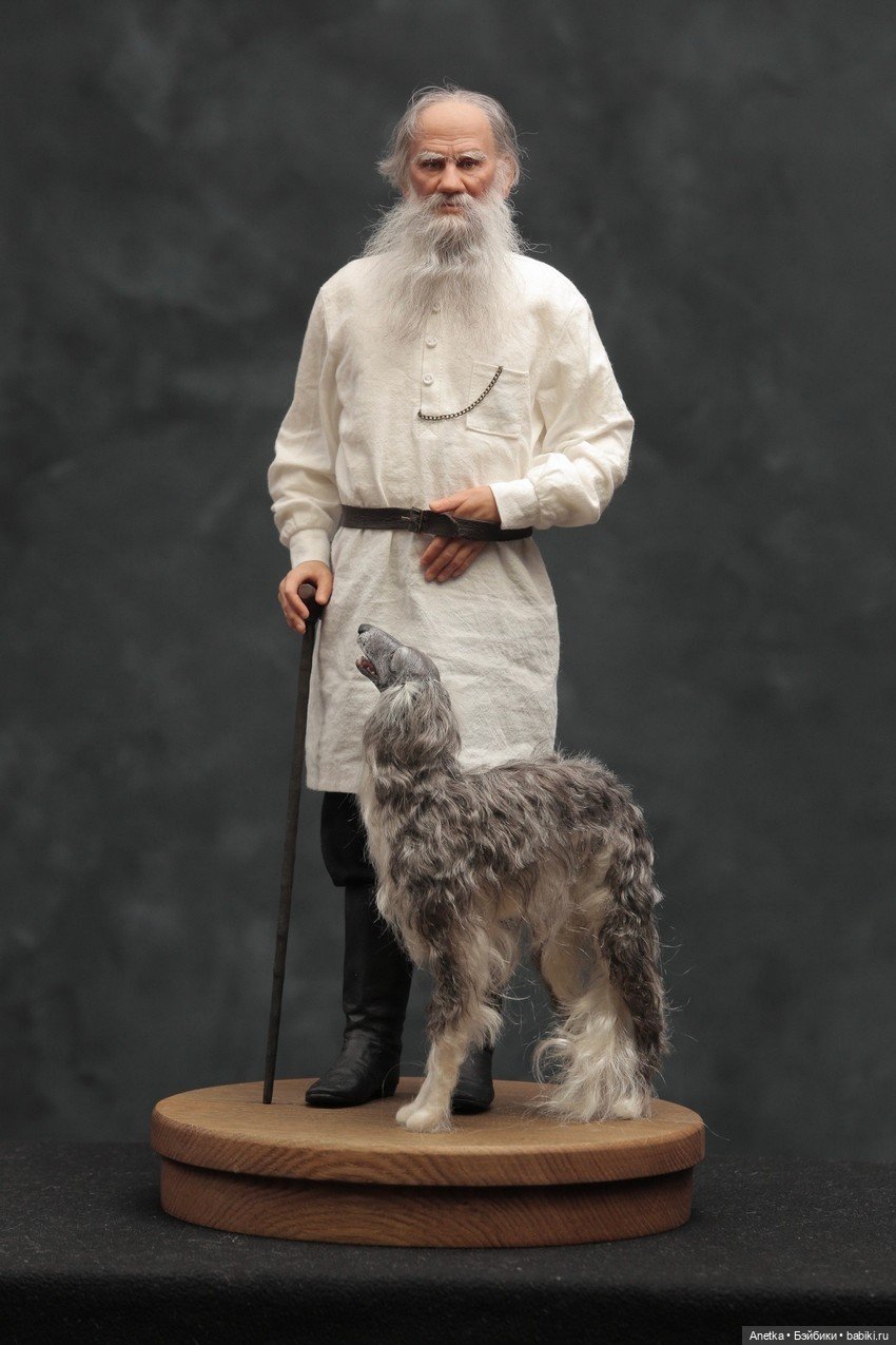 Живой классик: портретная кукла Льва Толстого работы Елены Халфун (фото 5)