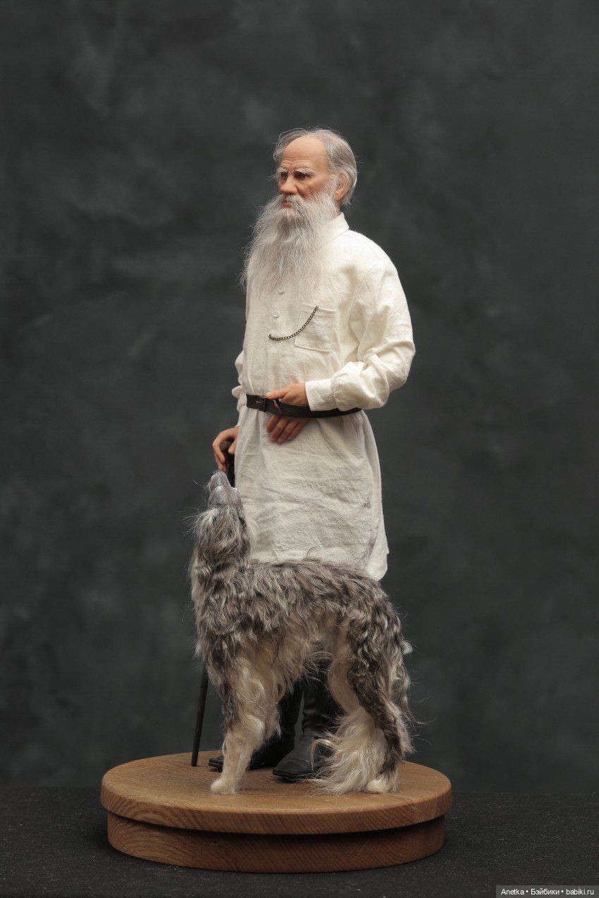 Живой классик: портретная кукла Льва Толстого работы Елены Халфун (фото 3)