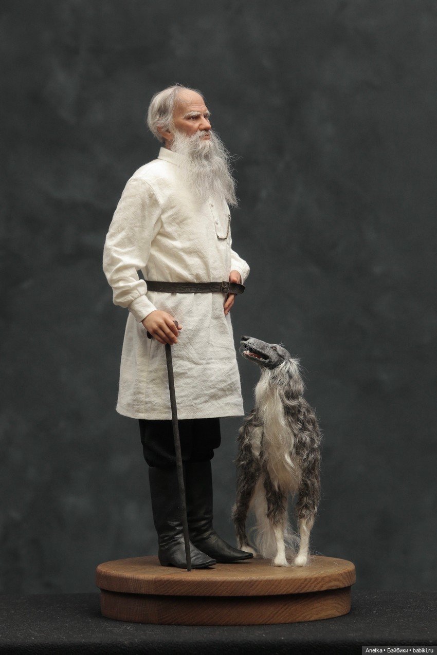 Живой классик: портретная кукла Льва Толстого работы Елены Халфун (фото 2)