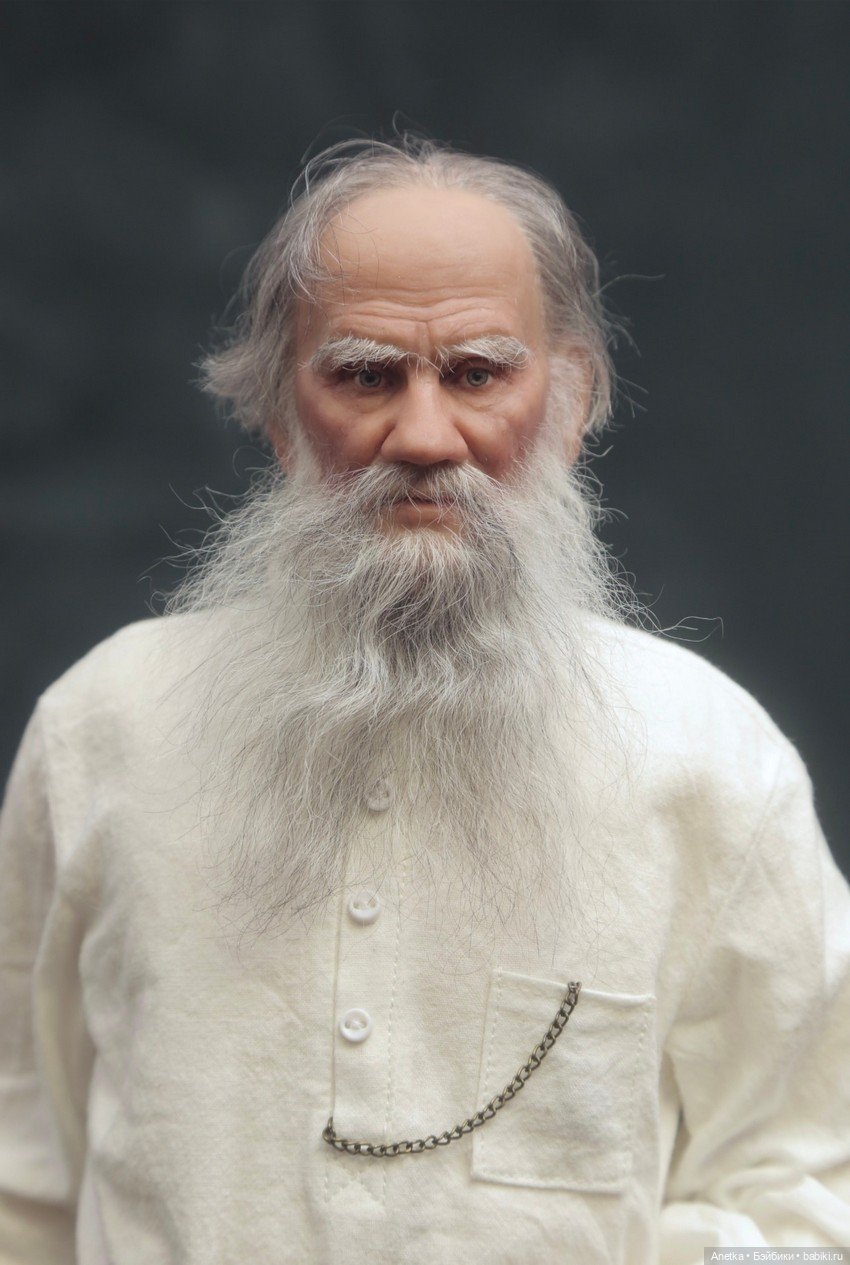 Живой классик: портретная кукла Льва Толстого работы Елены Халфун (фото 7)
