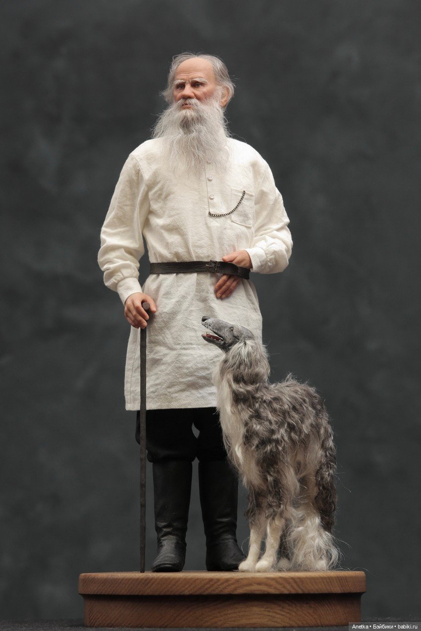 Живой классик: портретная кукла Льва Толстого работы Елены Халфун (фото 6)