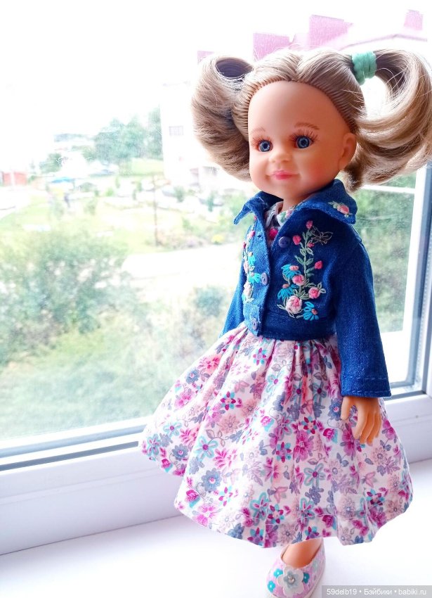 Одна ткань - наряды разные для паолочек