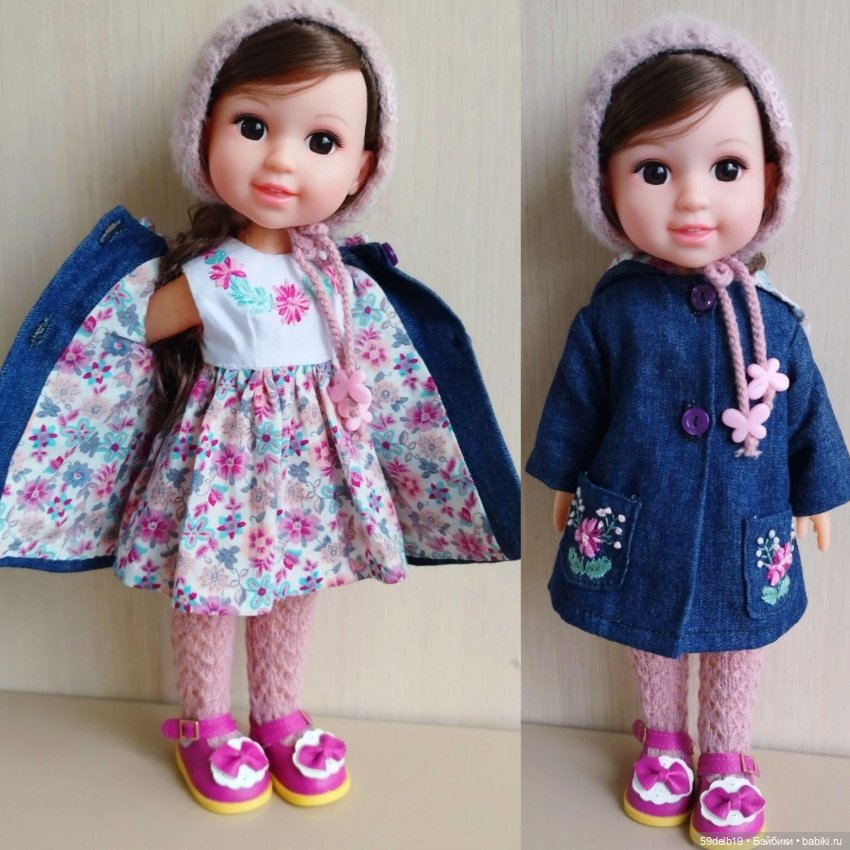 Одна ткань - наряды разные для паолочек