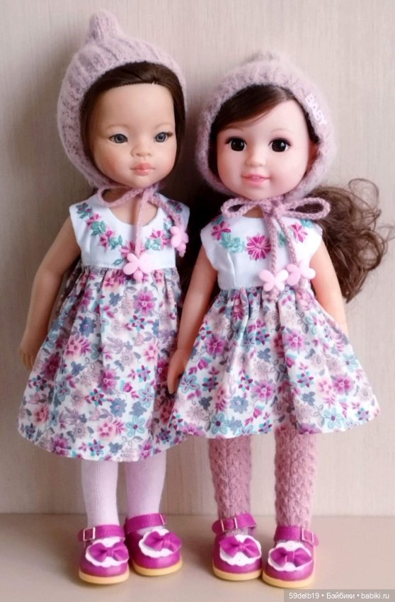 Одна ткань - наряды разные для паолочек