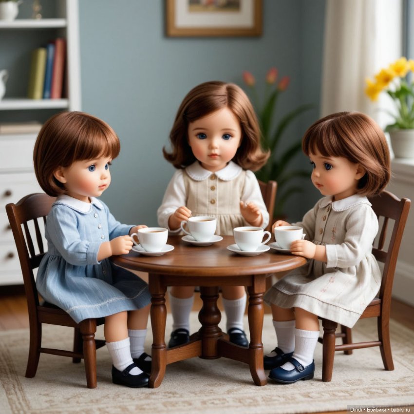 Кукольное чаепитие — Кукольные флешмобы: Эстафеты