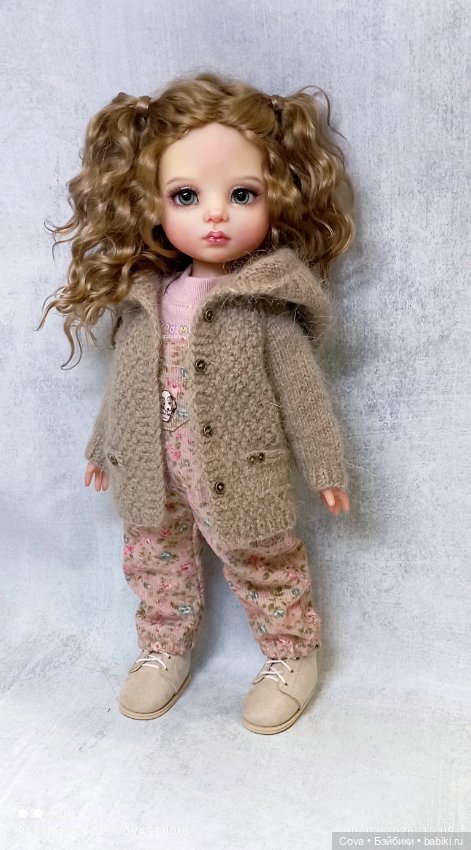 Агата — Авторские шарнирные куклы своими руками: лепка (фото 4)