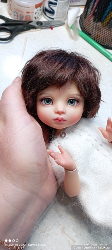 Агата — Авторские шарнирные куклы своими руками: лепка