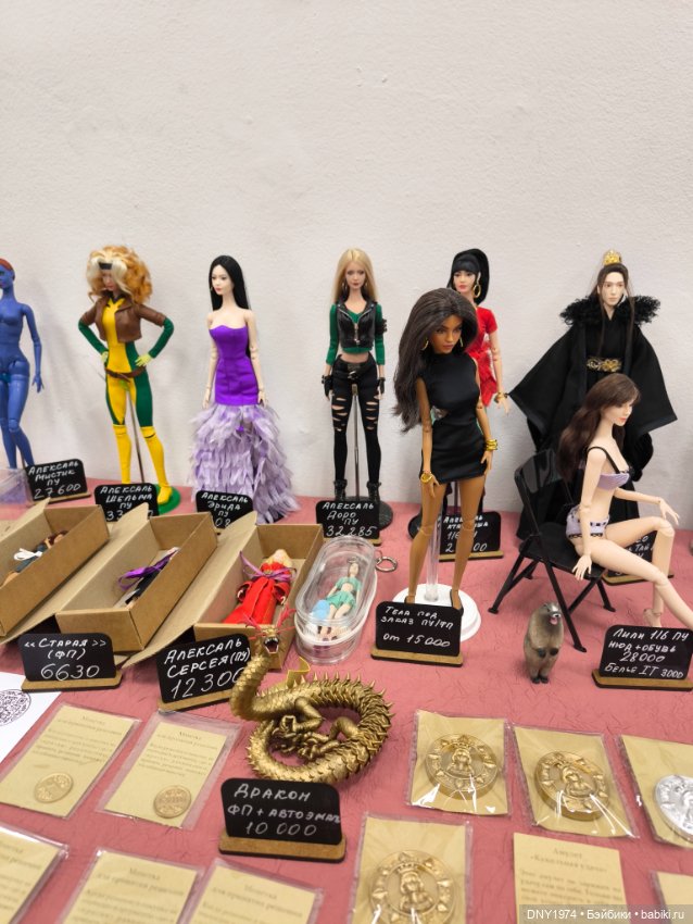 Грейс и Культовая кукла — Авторские куклы BJD (БЖД) у нас дома: фото