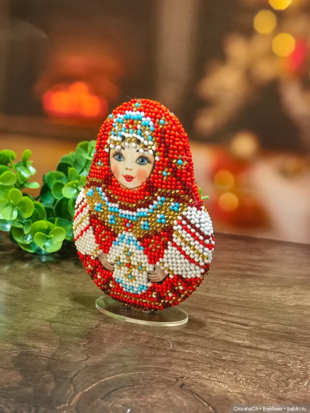 Матрёшка — Наши хобби и творчество: вышивка (фото 2)