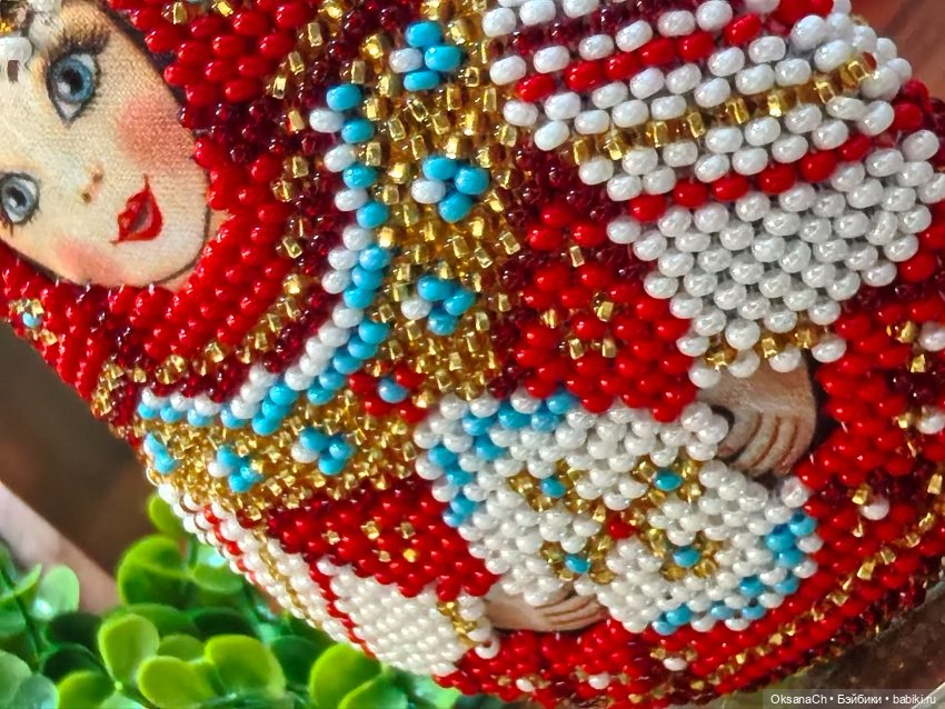 Матрёшка — Наши хобби и творчество: вышивка (фото 3)