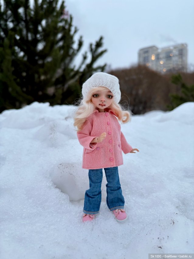 Жу в новой куртке — Одежда и обувь для кукол BJD (БЖД): 1/3 (фото 6)
