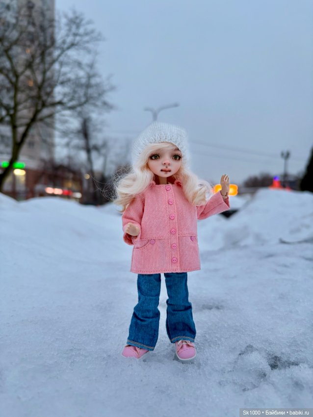 Жу в новой куртке — Одежда и обувь для кукол BJD (БЖД): 1/3