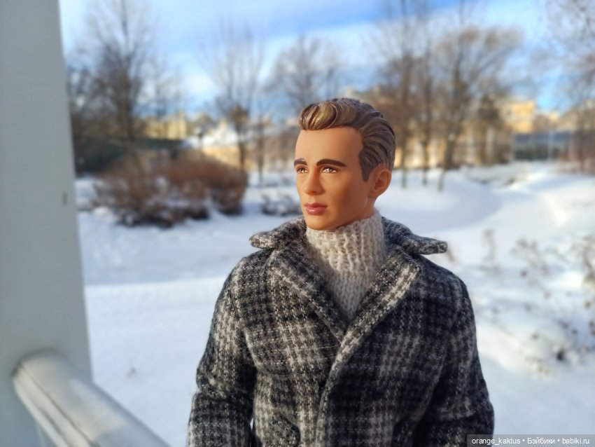 Зимняя прогулка в безлюдном саду