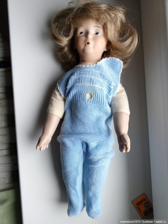 Просьба опознать куколку — Опознание фарфоровых кукол: поиск по клейму и фото