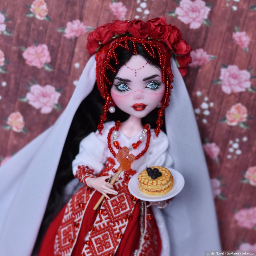 Масленица — ООАК Monster High и Ever After High: репейнт