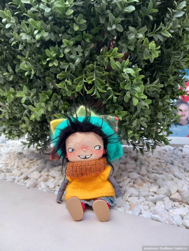 Выдыхаем — Текстильные игрушки и примитивы: кофейные