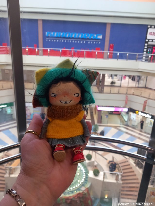 Выдыхаем — Текстильные игрушки и примитивы: кофейные (фото 9)