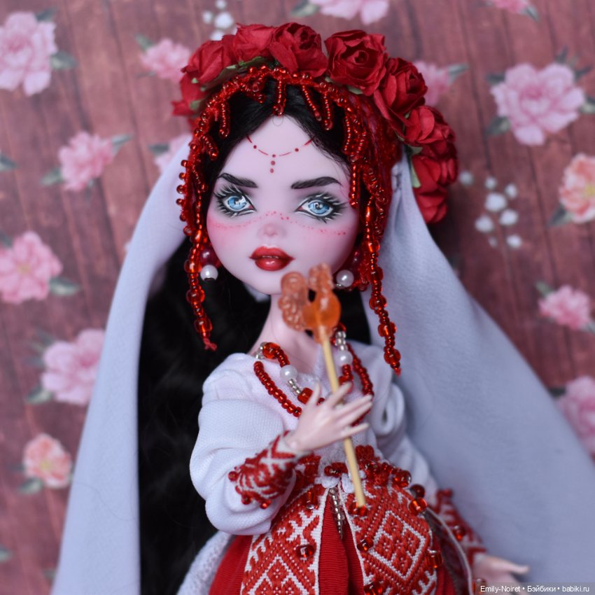 Масленица — ООАК Monster High и Ever After High: репейнт (фото 3)