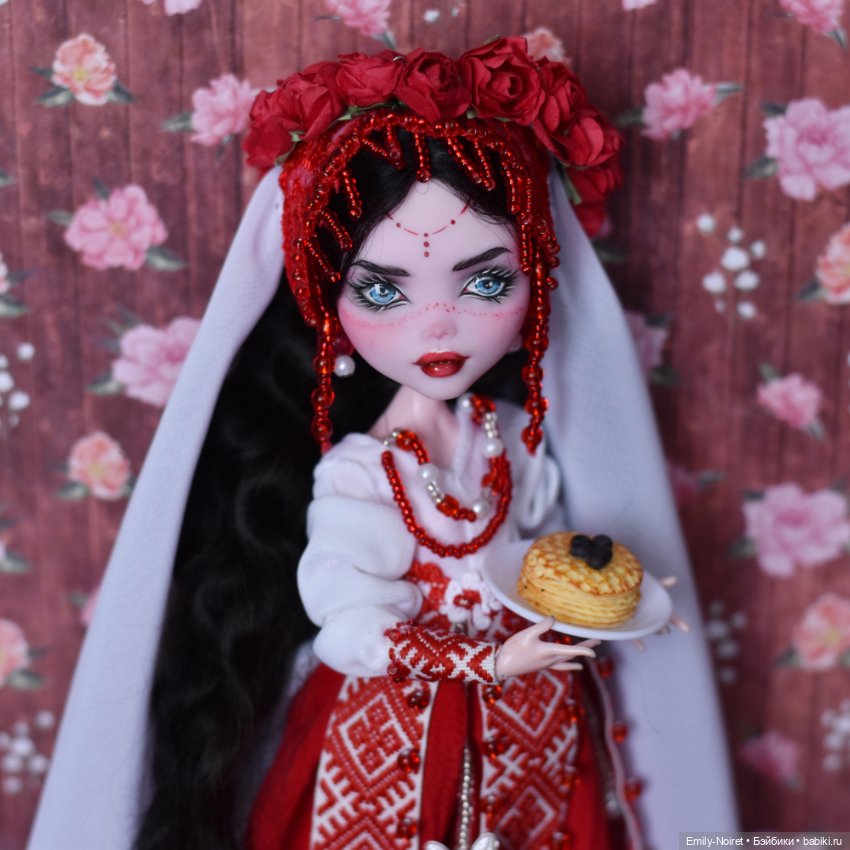 Масленица — ООАК Monster High и Ever After High: репейнт (фото 6)
