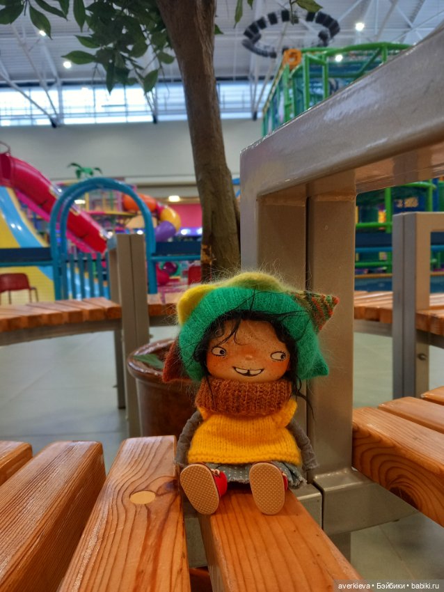 Выдыхаем — Текстильные игрушки и примитивы: кофейные (фото 5)