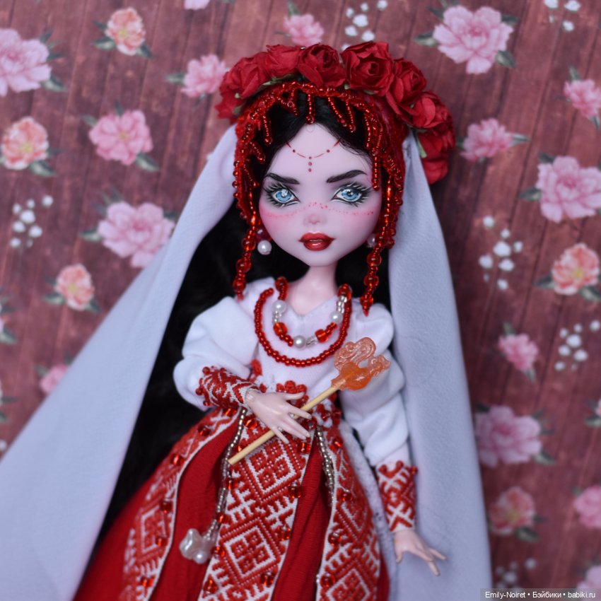 Масленица — ООАК Monster High и Ever After High: репейнт (фото 4)