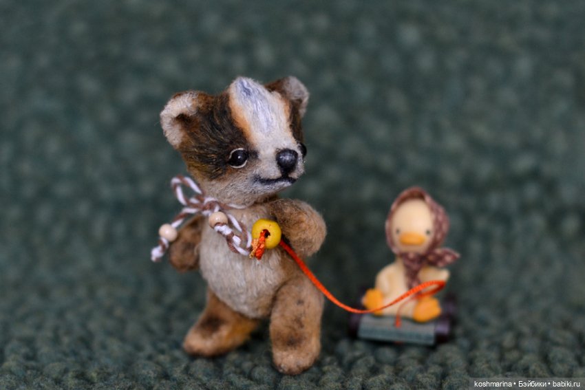 Очень небольшой медведь — Авторские мишки Тедди и друзья: фото