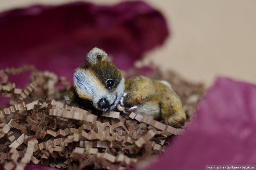 Очень небольшой медведь — Авторские мишки Тедди и друзья: фото (фото 7)