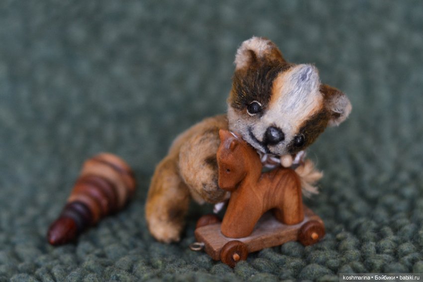 Очень небольшой медведь — Авторские мишки Тедди и друзья: фото (фото 9)