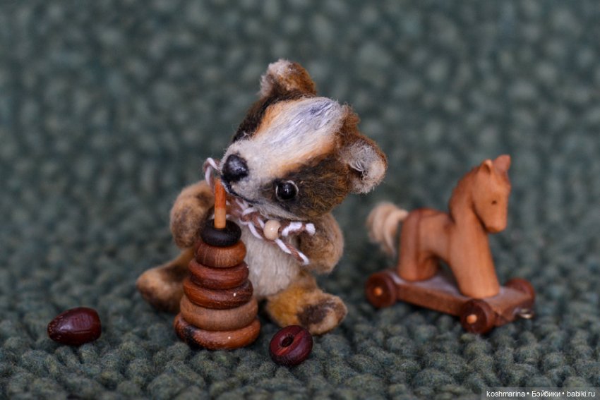 Очень небольшой медведь — Авторские мишки Тедди и друзья: фото (фото 10)
