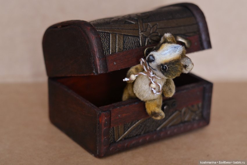 Очень небольшой медведь — Авторские мишки Тедди и друзья: фото