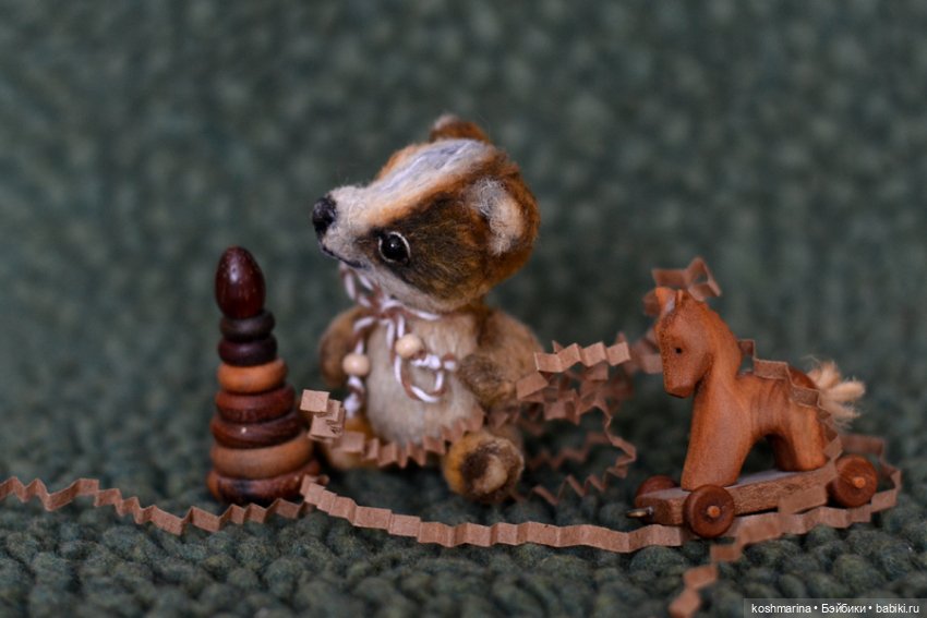 Очень небольшой медведь — Авторские мишки Тедди и друзья: фото (фото 8)