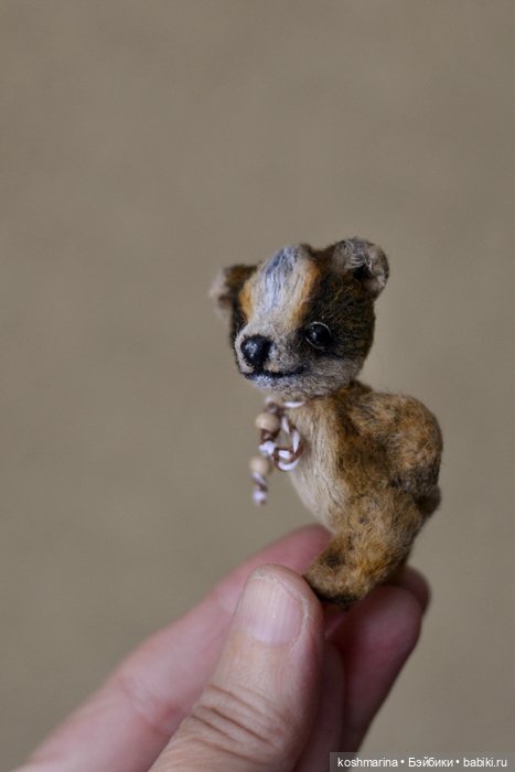 Очень небольшой медведь — Авторские мишки Тедди и друзья: фото