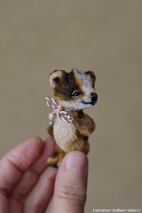 Очень небольшой медведь — Авторские мишки Тедди и друзья: фото
