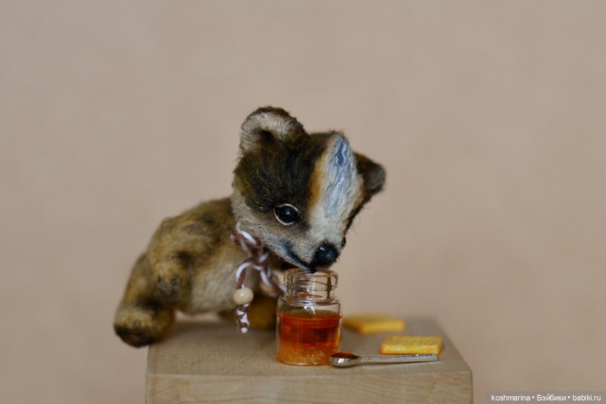 Очень небольшой медведь — Авторские мишки Тедди и друзья: фото (фото 4)