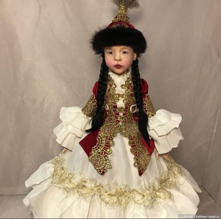 Девочки в национальных костюмах узбечки, татарочки..от Елены Юнссон (фото 4)