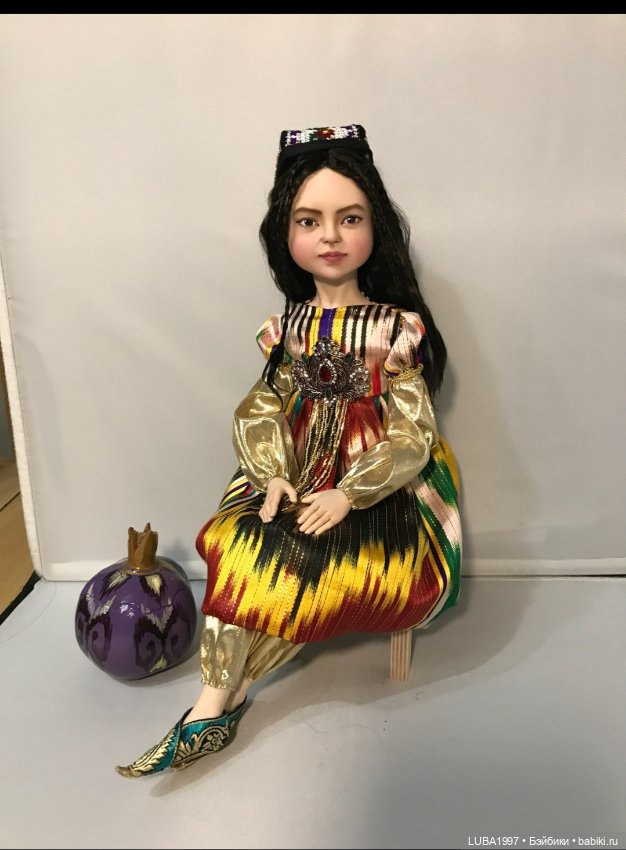 Девочки в национальных костюмах узбечки, татарочки..от Елены Юнссон (фото 2)